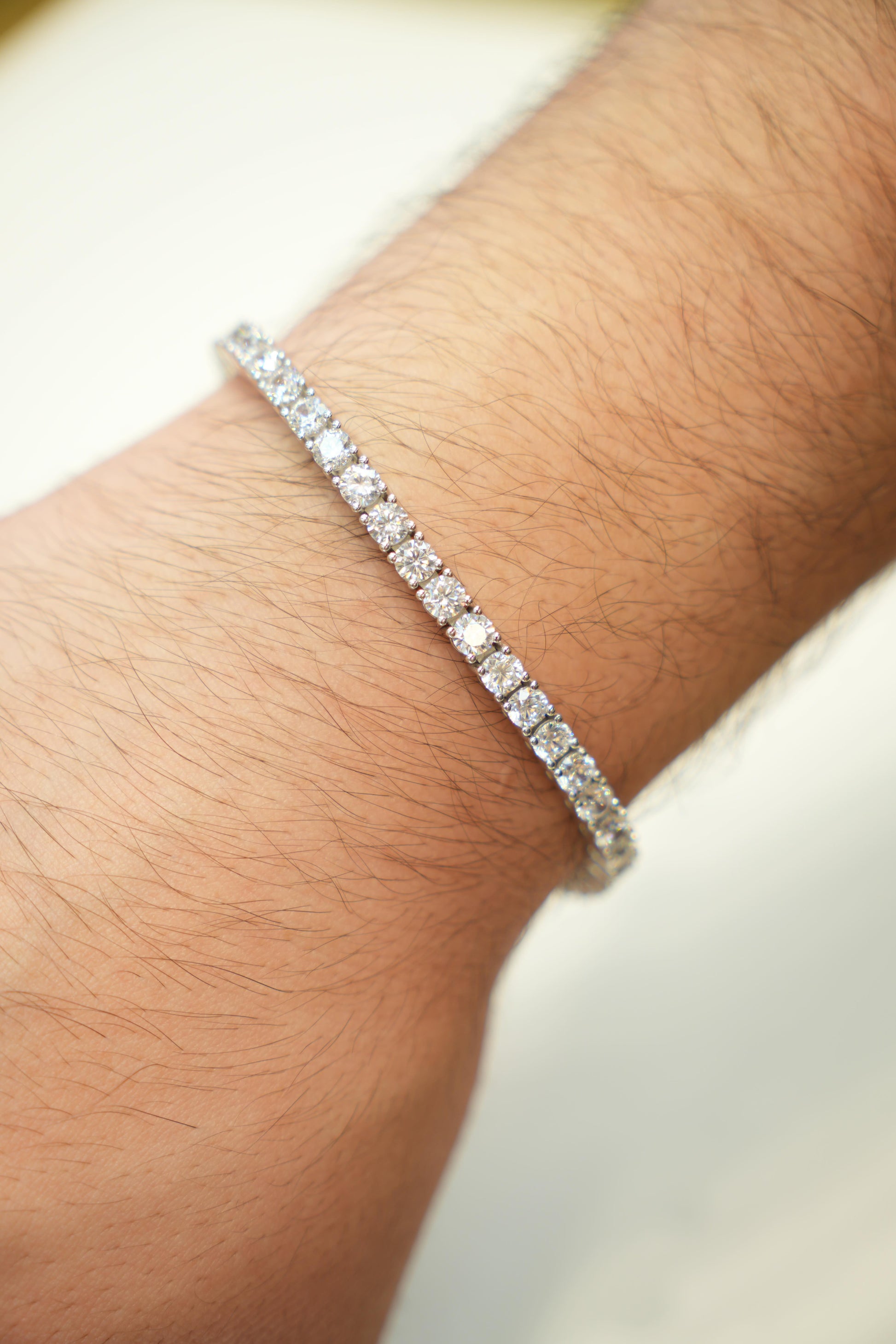Silver Tennis Bracelet