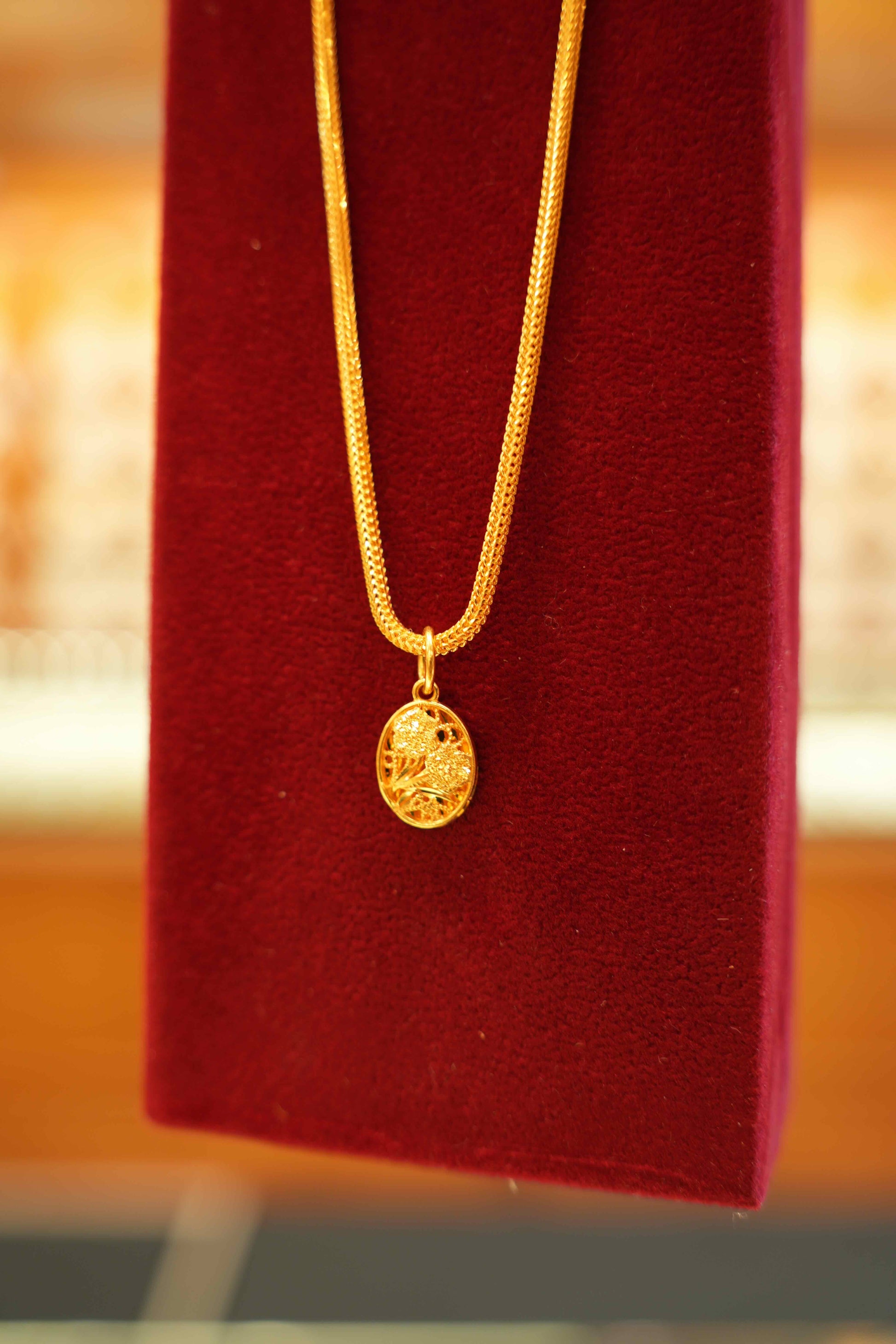 22K Gold Pendant