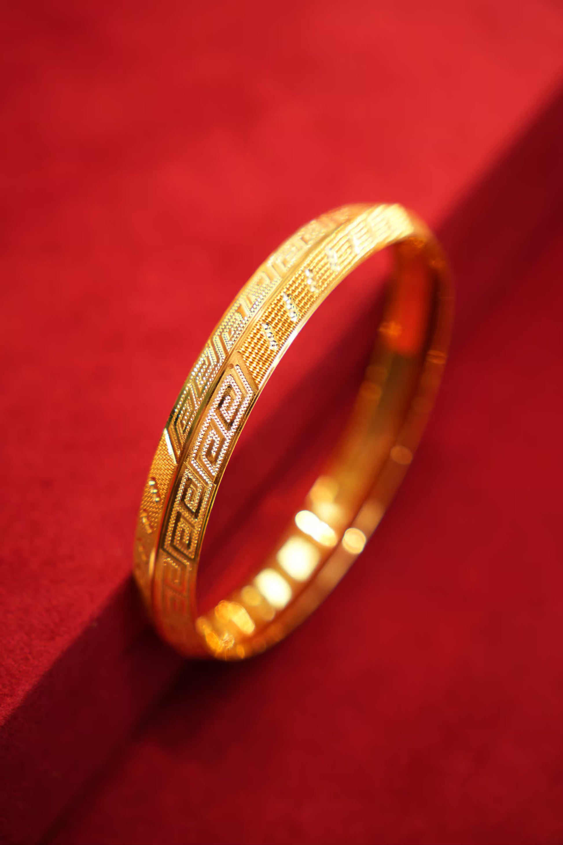 22K Gold Men's Kara