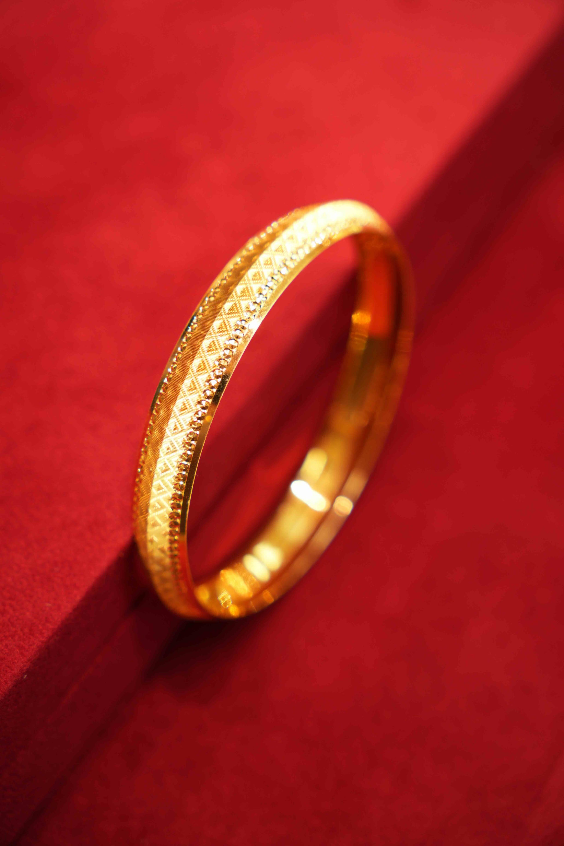 22K Gold Men's Kara