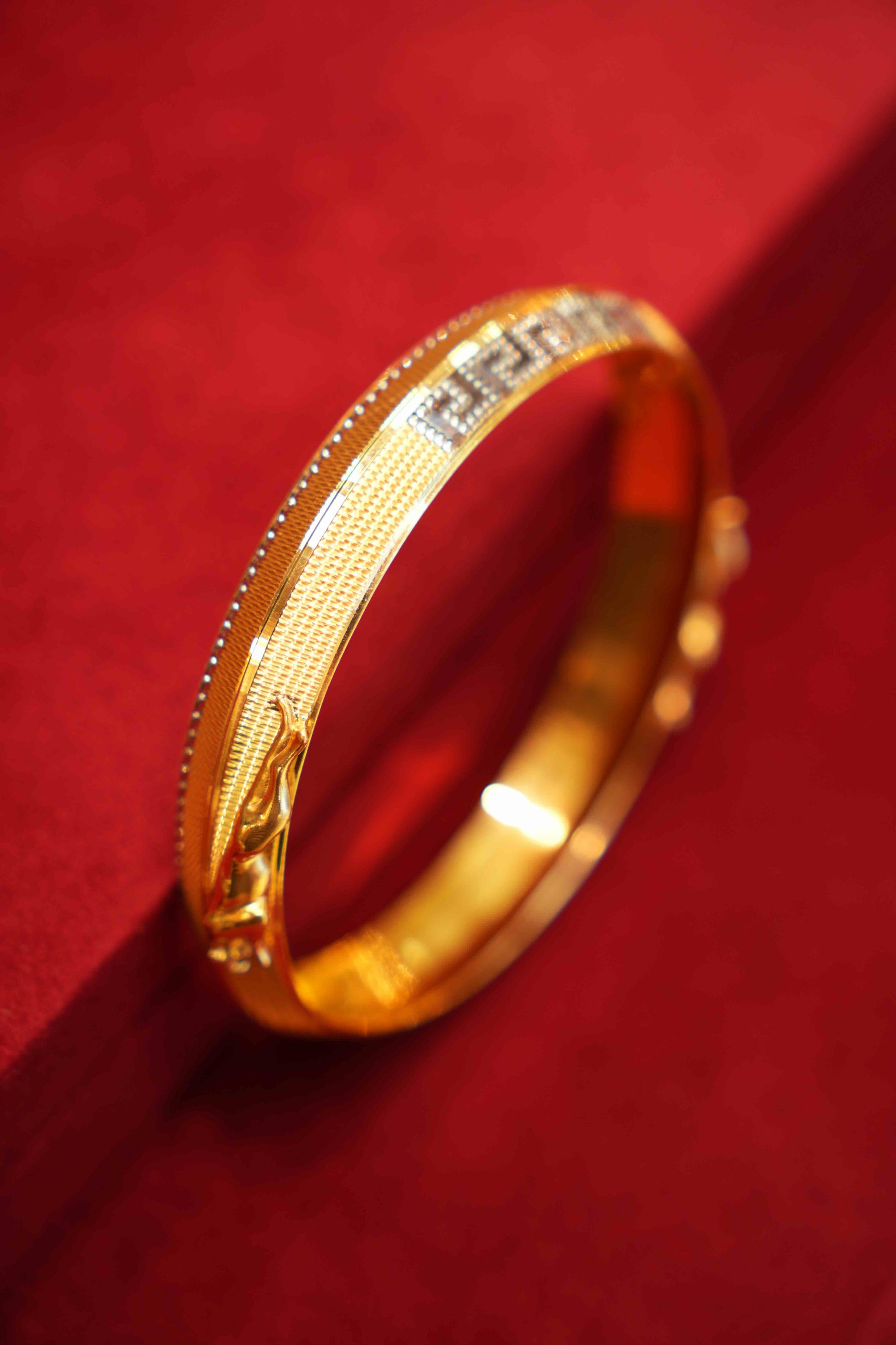 22K Gold Men's Kara