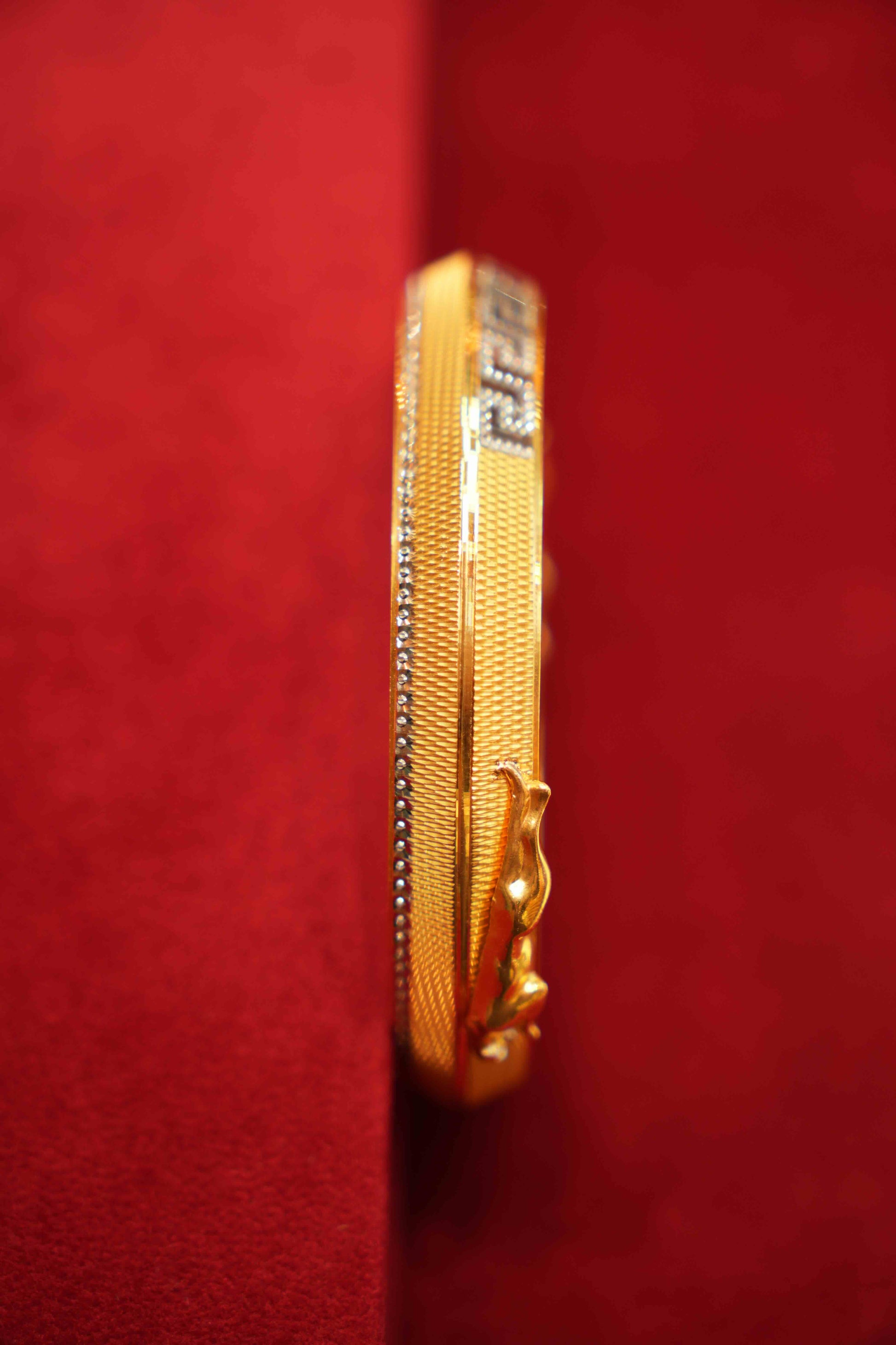 22K Gold Men's Kara