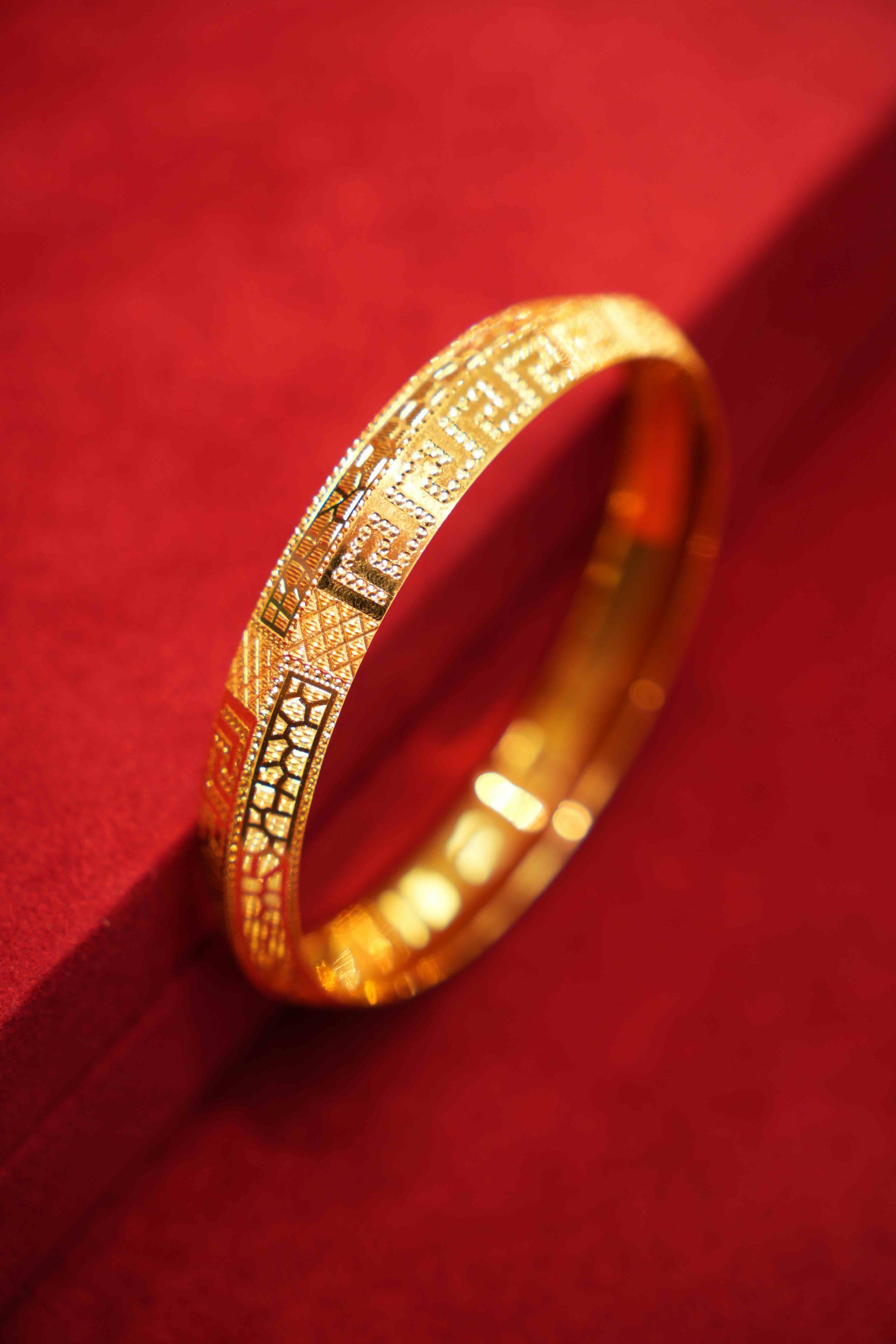 22K Gold Men's Kara