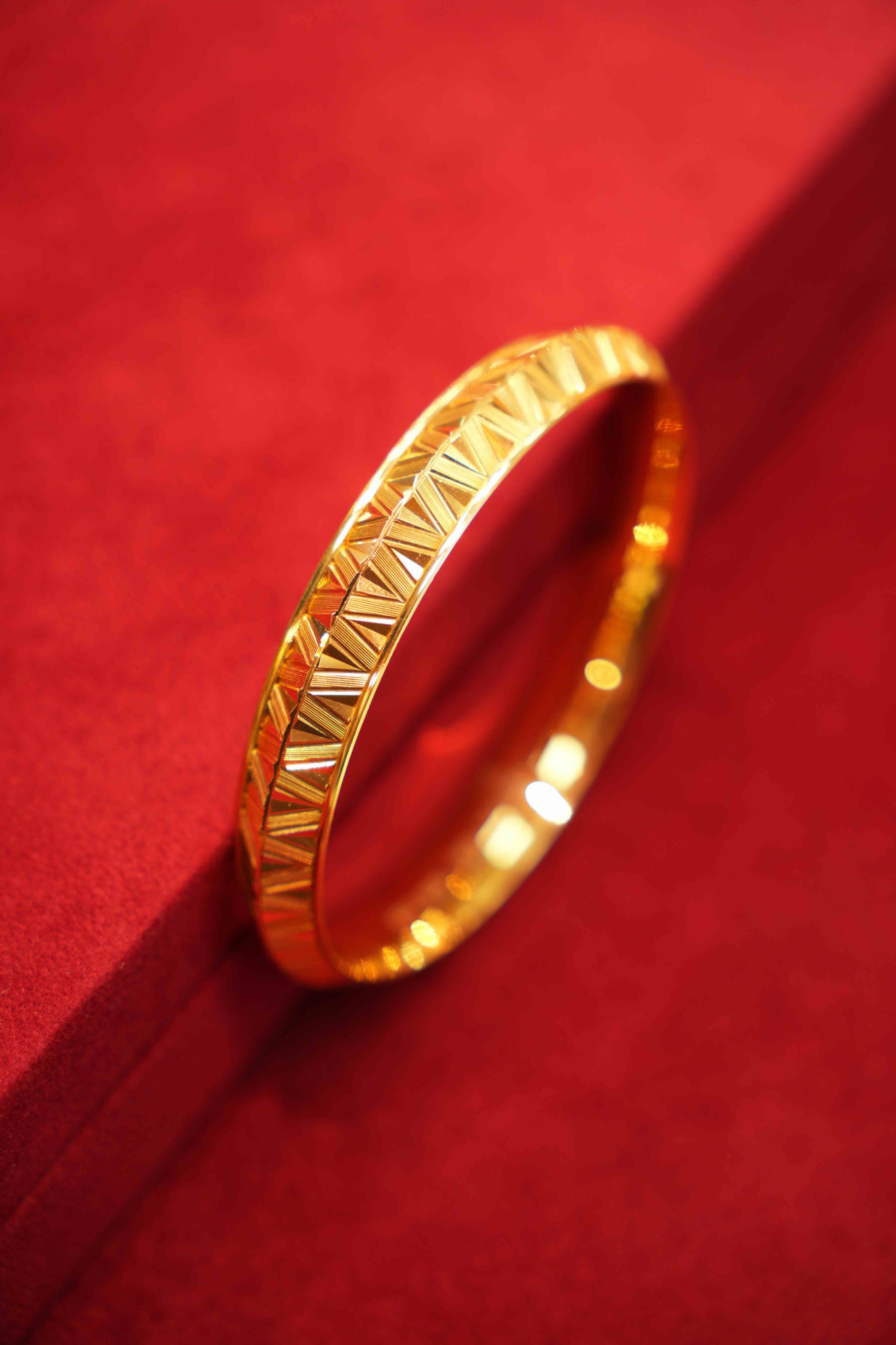 22K Gold Men's Kara