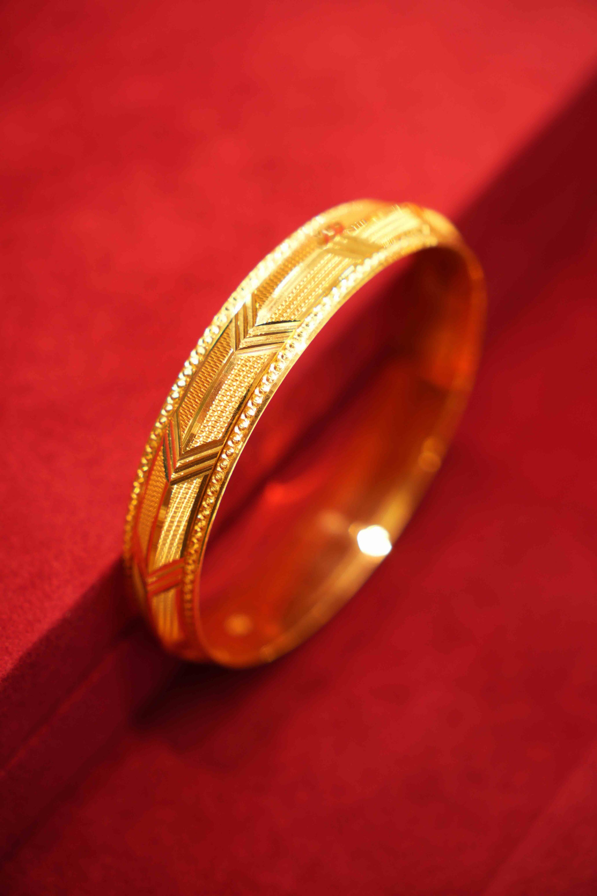22K Gold Men's Kara