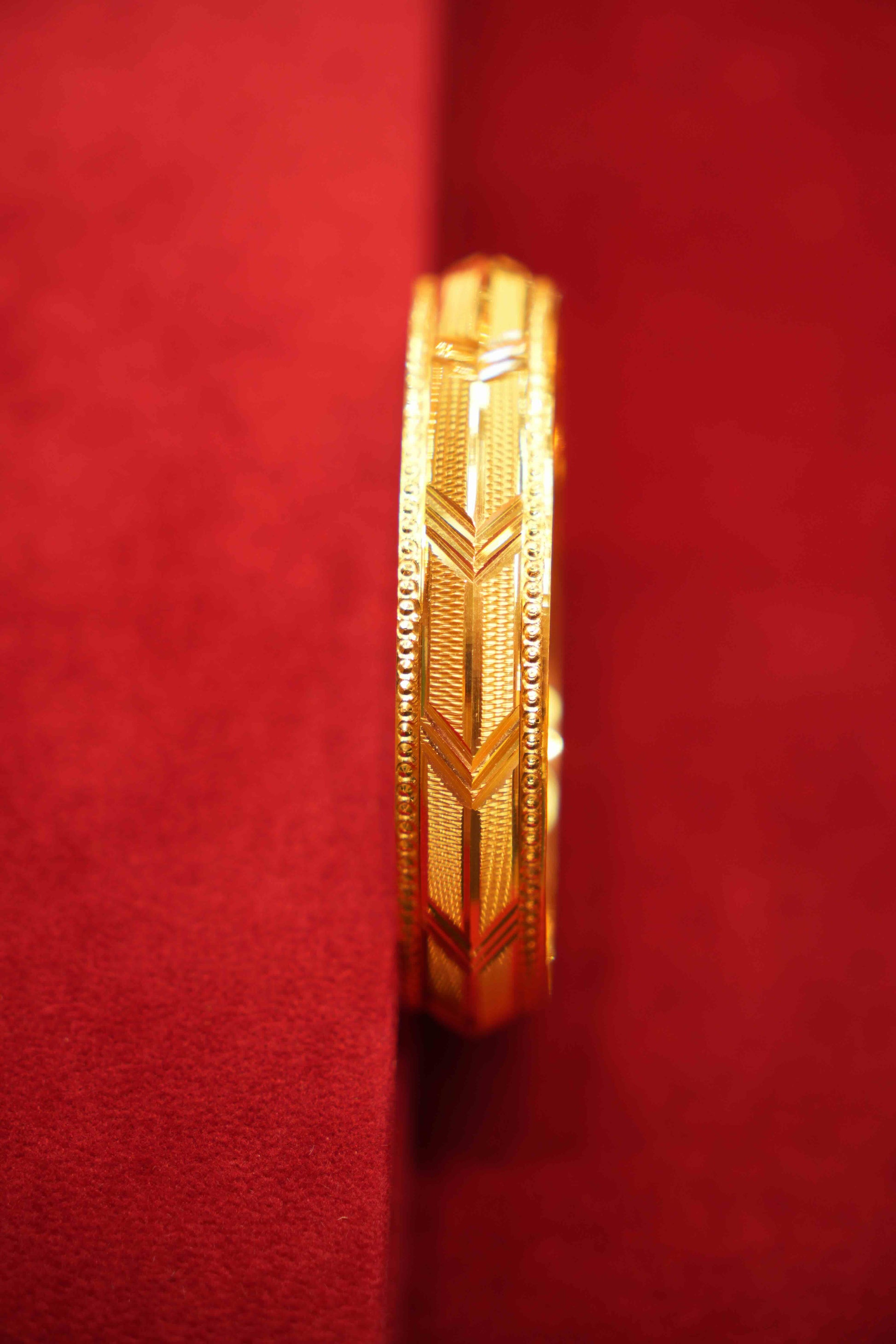 22K Gold Men's Kara