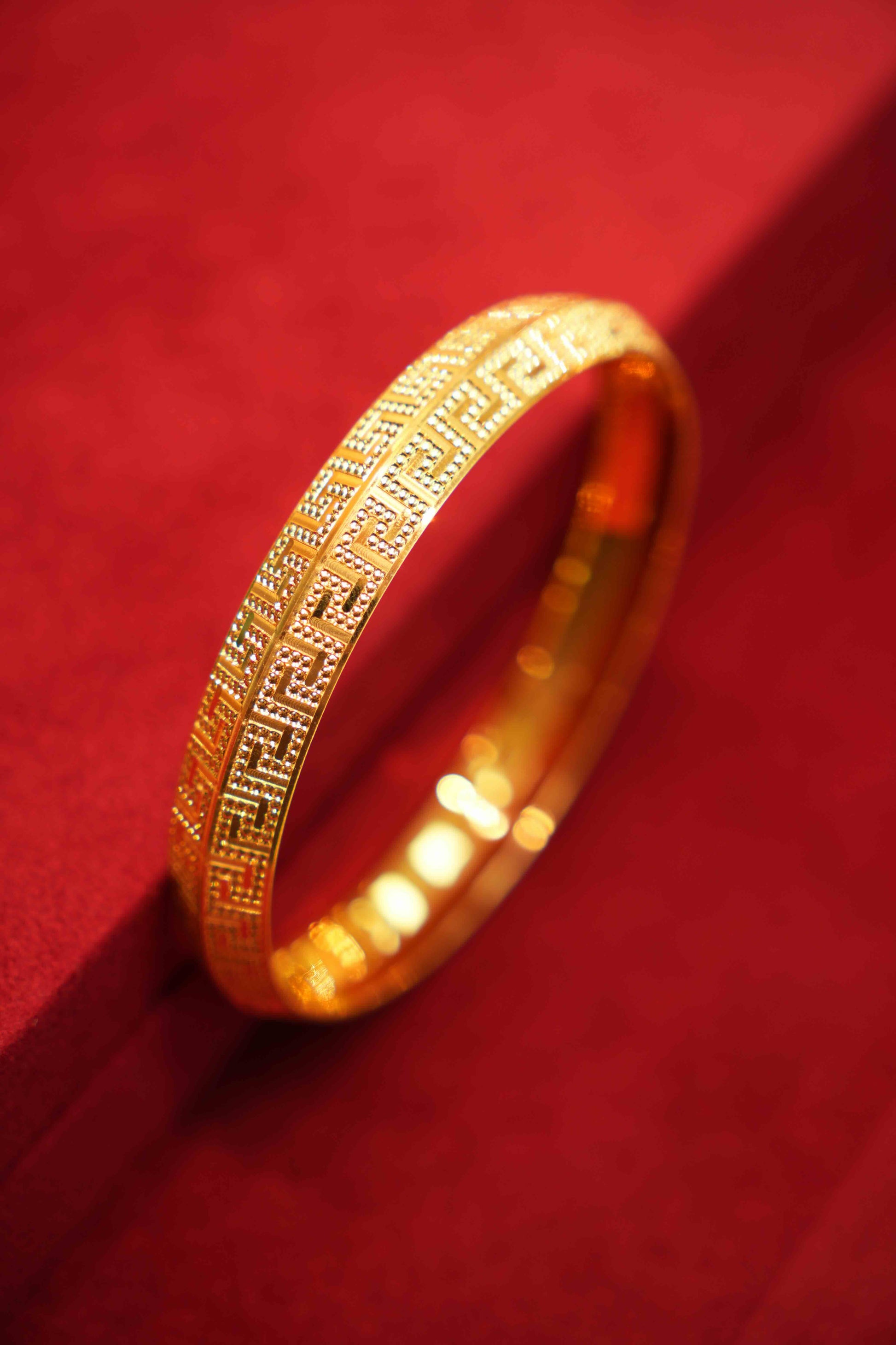 22K Gold Men's Kara