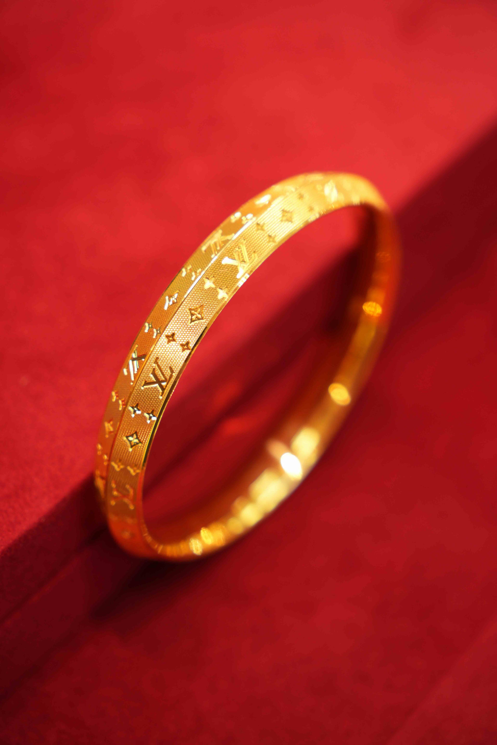 22K Gold Men's Kara