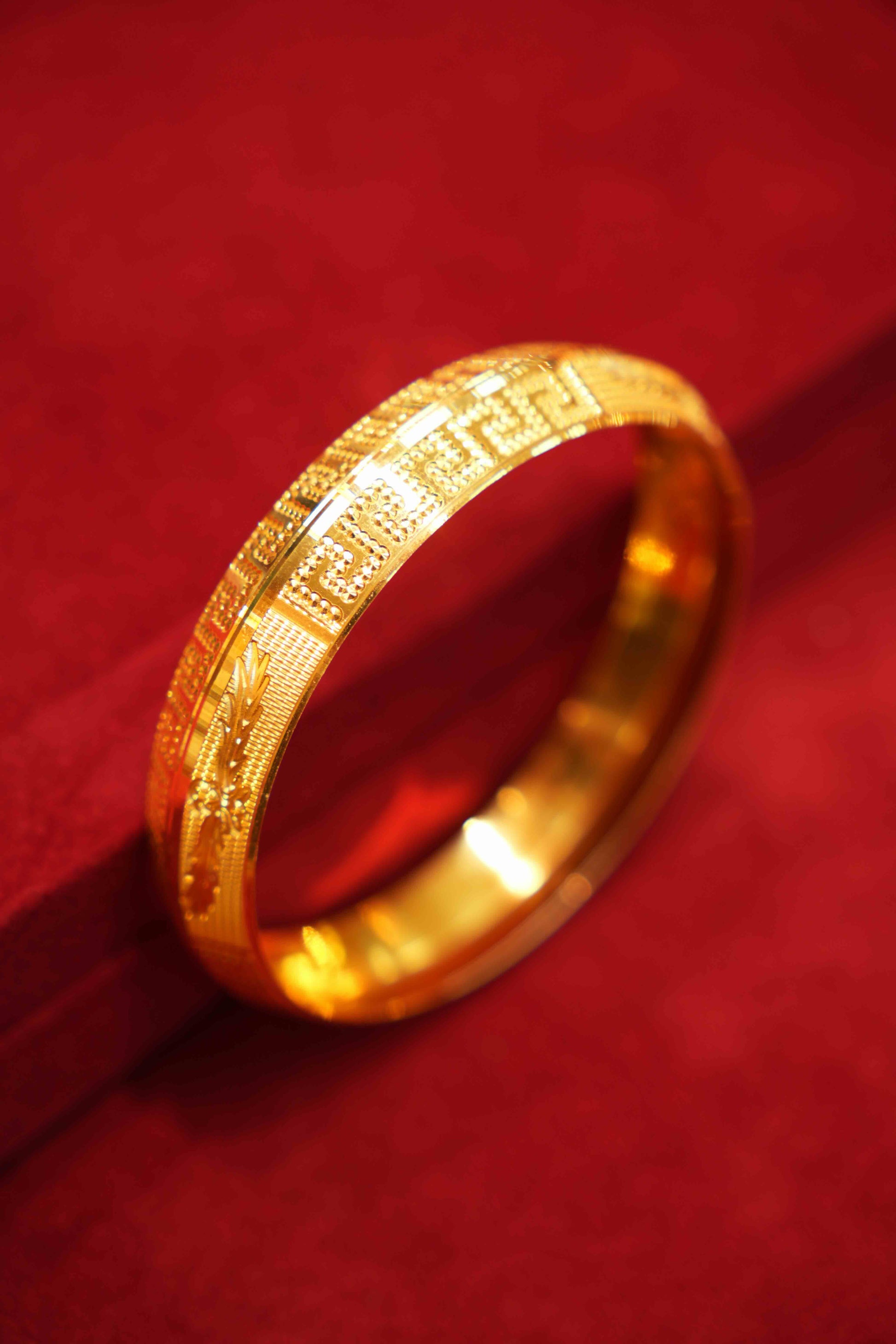22K Gold Men's Kara