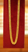 22K Gold Designer Men's Chain (24 Inches)