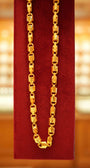 22K Gold Designer Men's Chain (22 Inches)