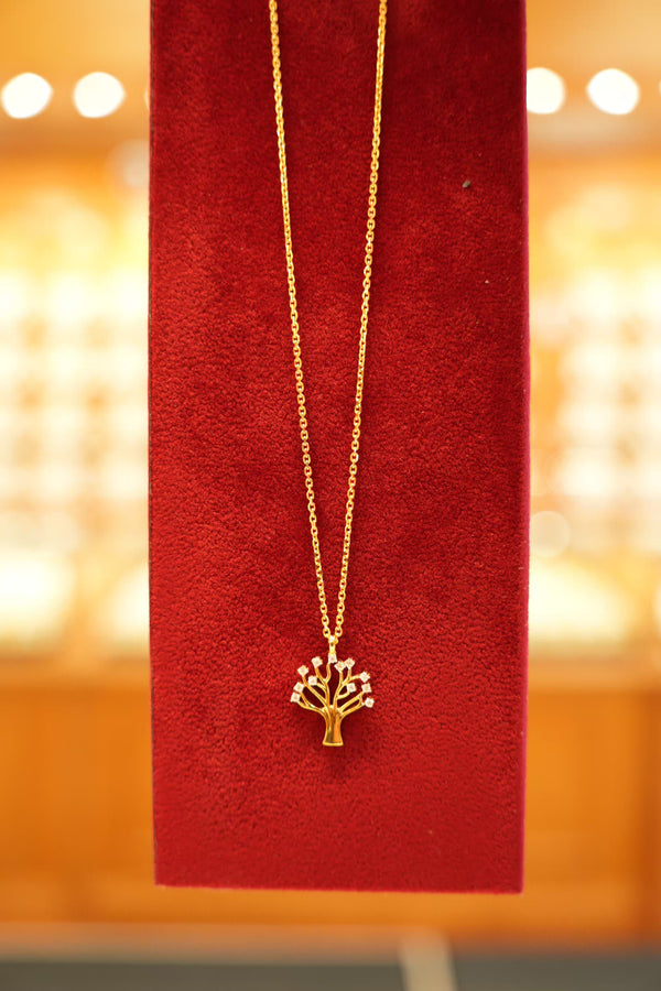 22K Gold Ladies Chain (18 Inches)