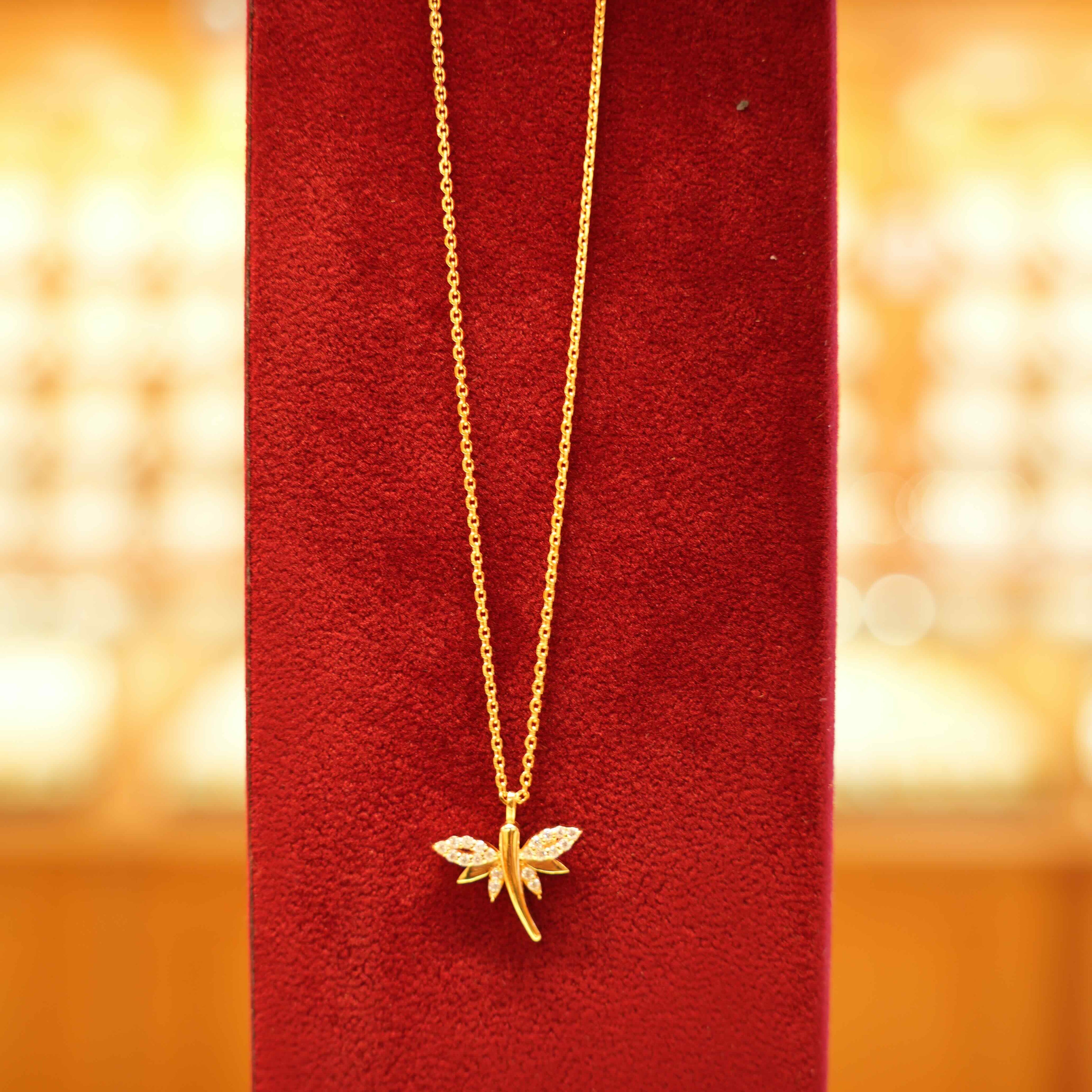 22K Gold Ladies Chain (18 Inches)
