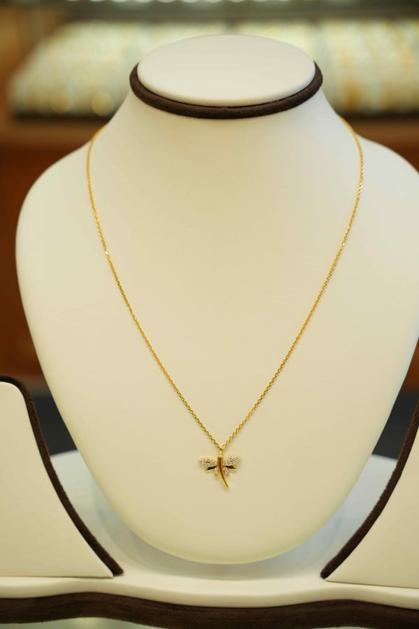 22K Gold Ladies Chain (18 Inches)