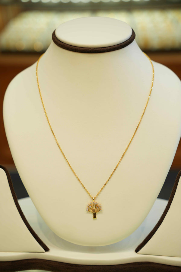 22K Gold Ladies Chain (18 Inches)