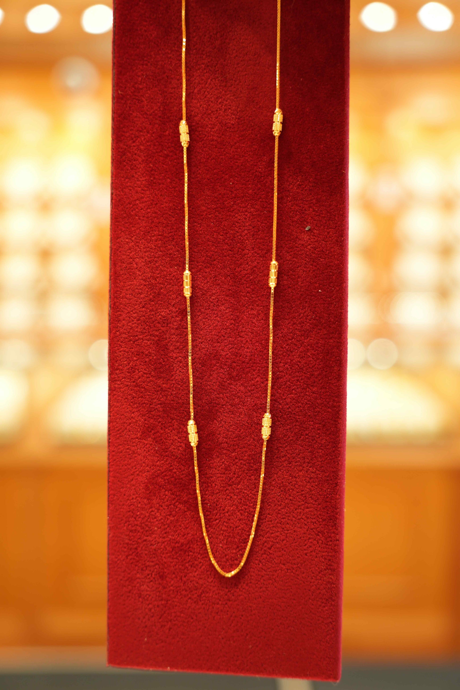 22K Gold Ladies Chain (18 Inches)