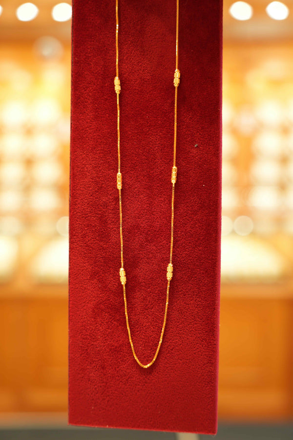 22K Gold Ladies Chain (18 Inches)