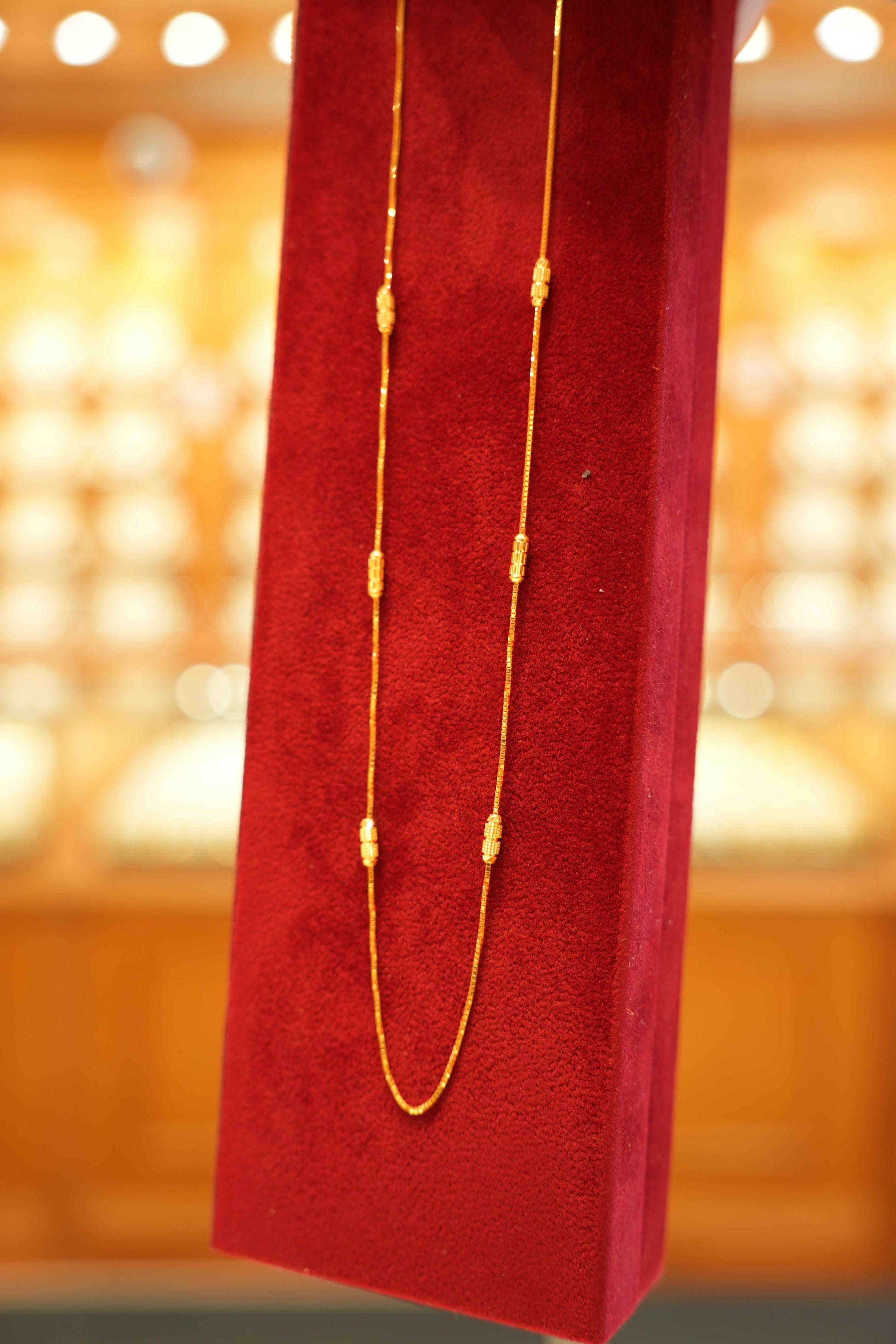 22K Gold Ladies Chain (18 Inches)