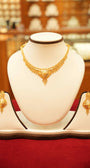22K Gold Designer Necklace Set