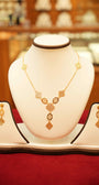 22K Gold Designer Necklace Set