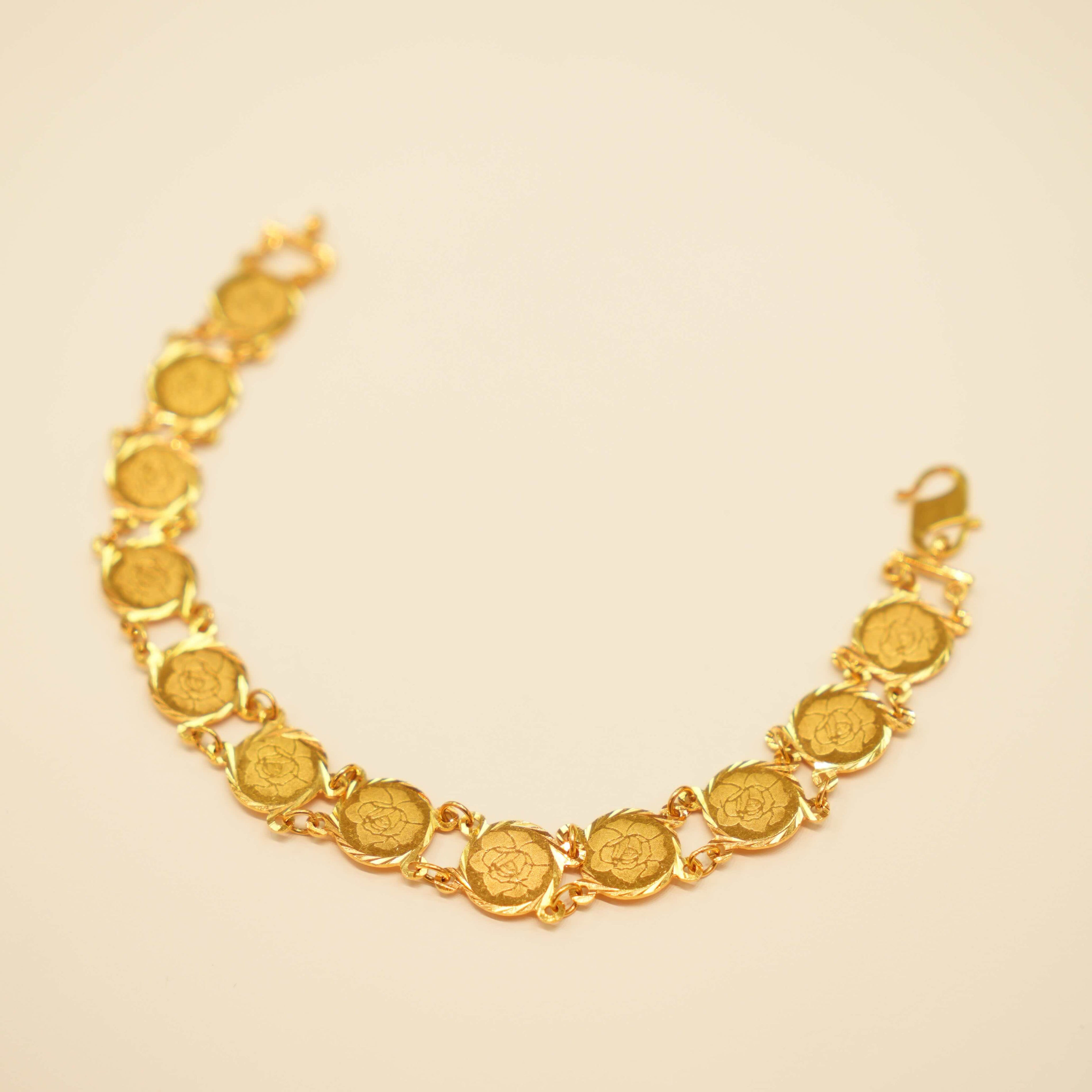 22K Gold Ladies Bracelet