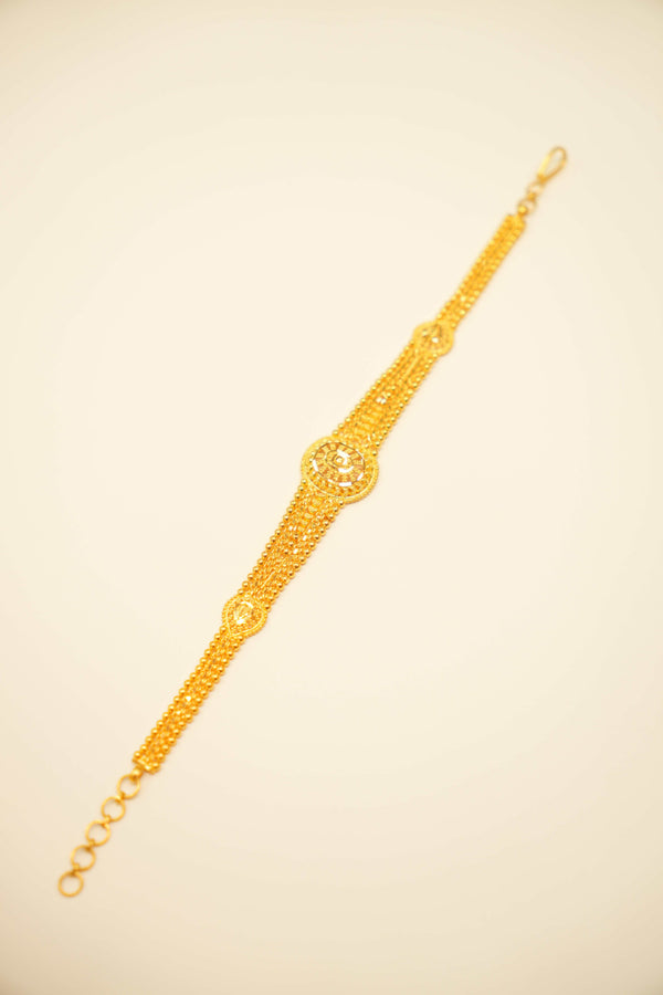 22K Gold Ladies Bracelet