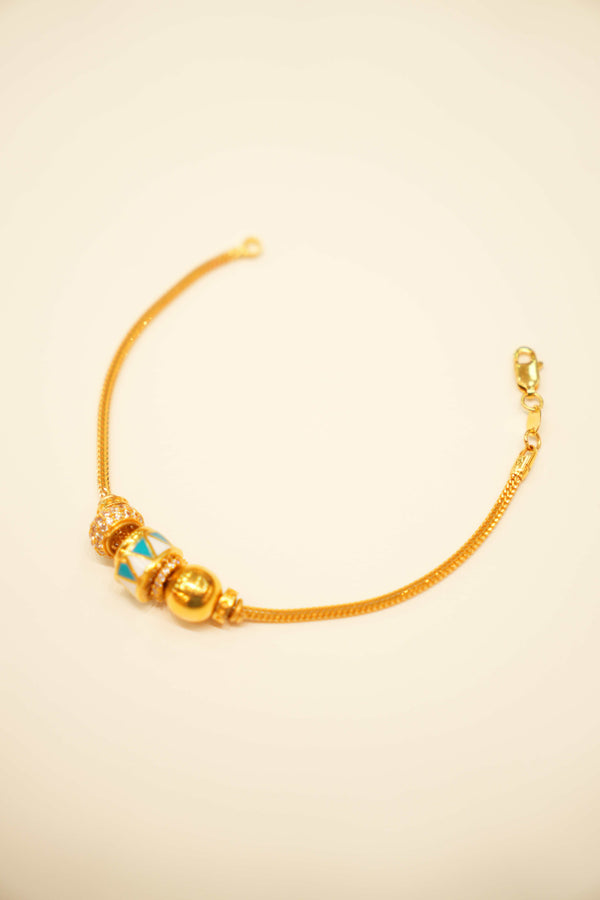 22K Gold Ladies Bracelet