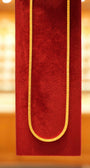 22K Gold Designer Men's Square Chain (22 Inches)