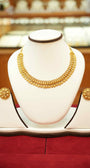 22K Gold Designer Antique Necklace Set