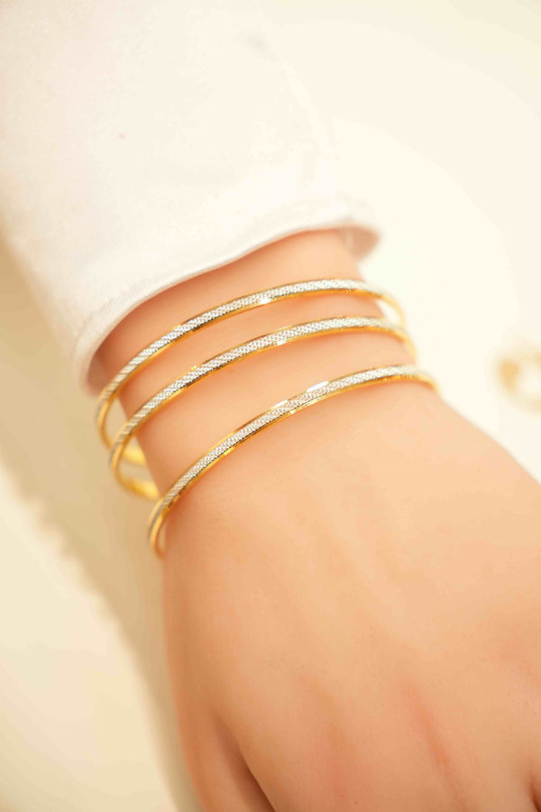 22k Gold Ladies Bangles Set