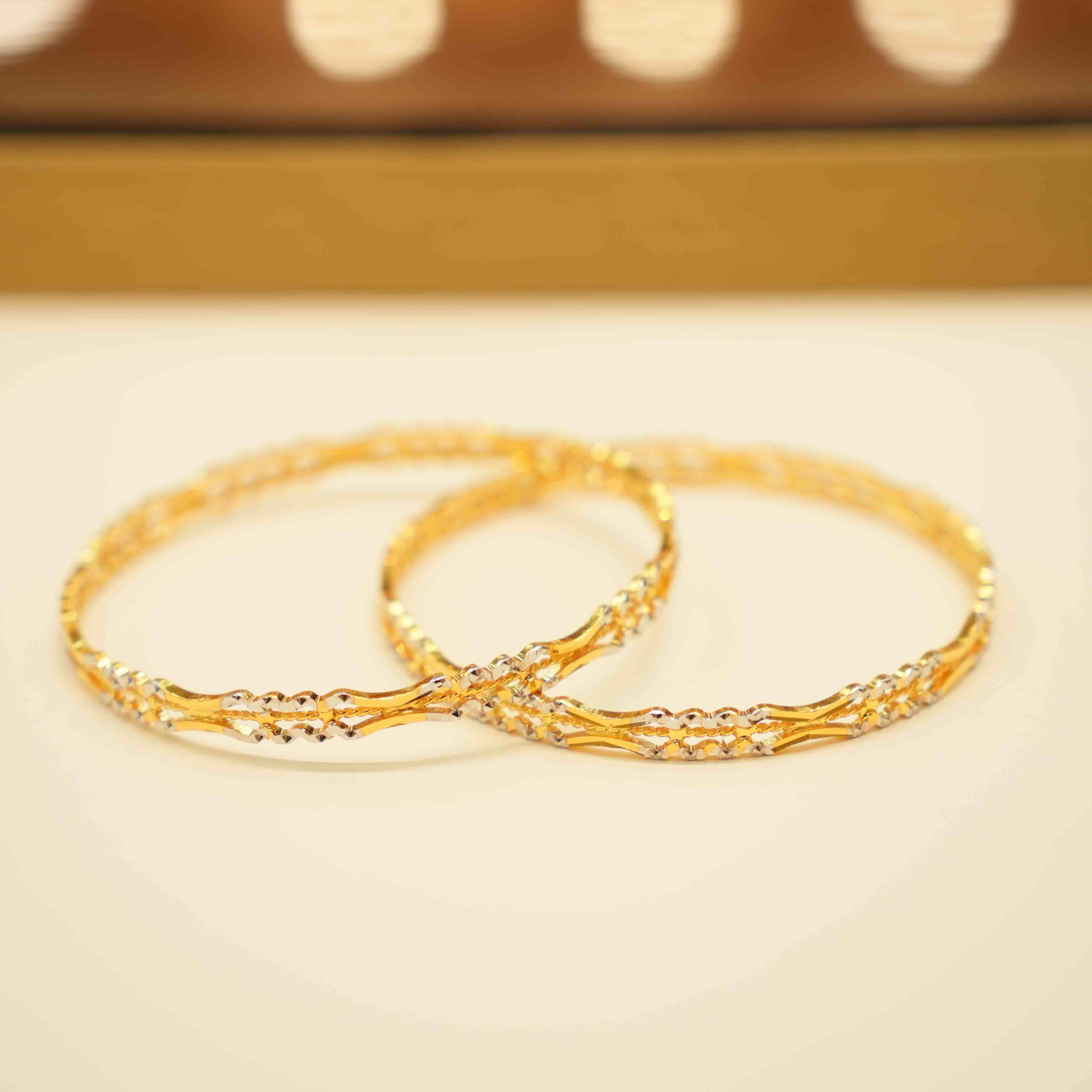 22k Gold Ladies Bangles