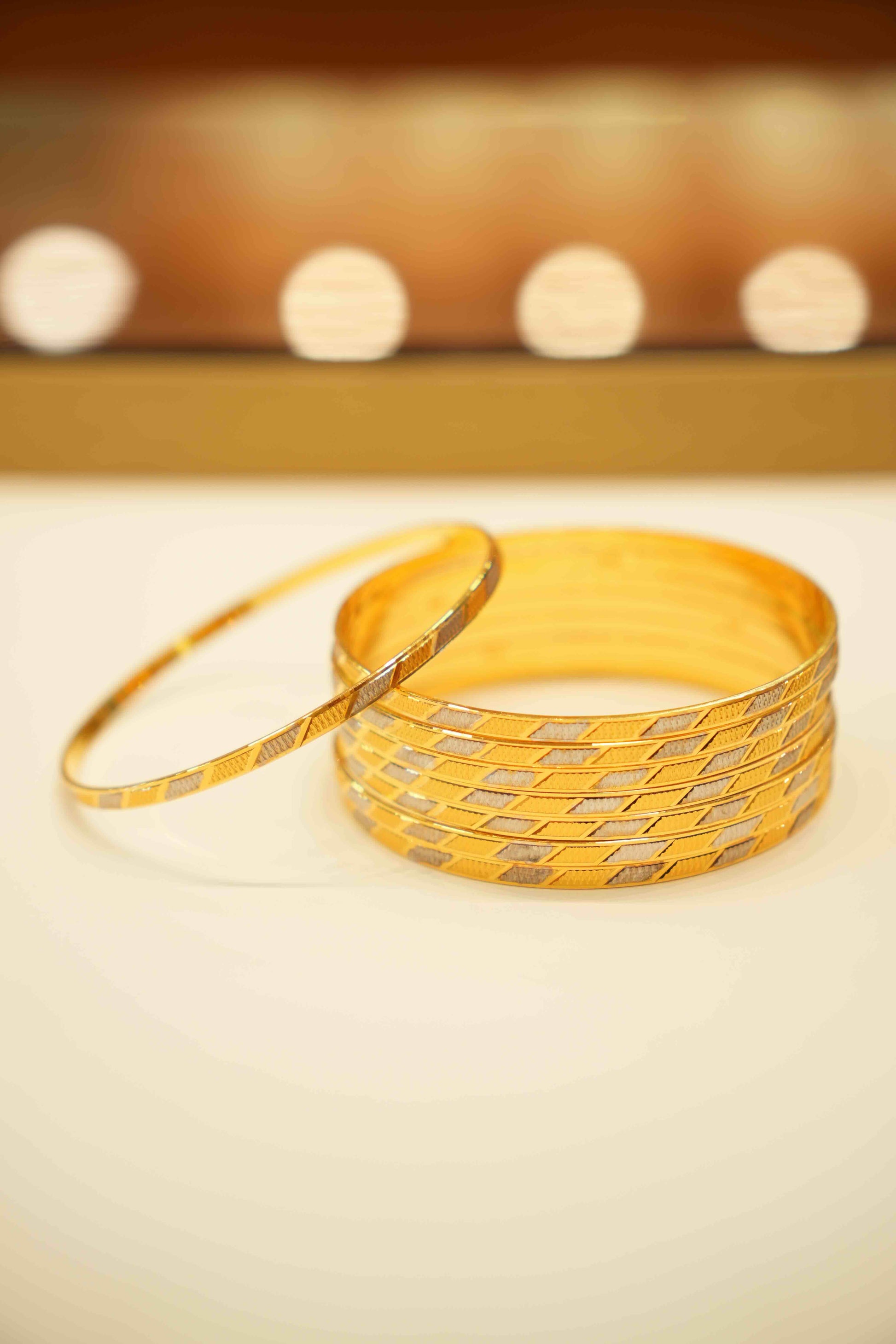 22k Gold Ladies Bangles