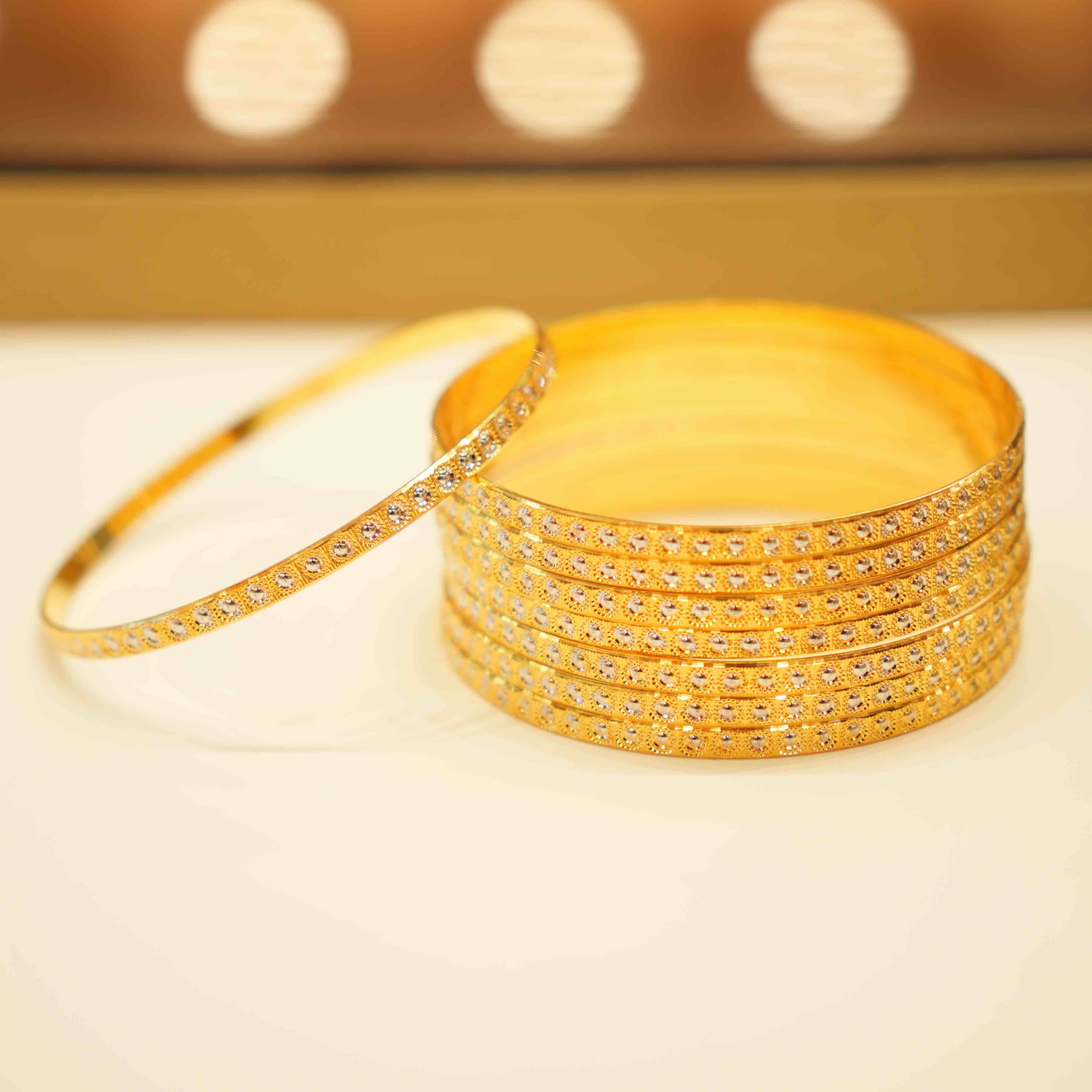 22k Gold Ladies Bangles