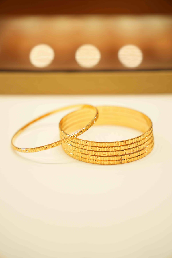 22k Gold Ladies Bangles