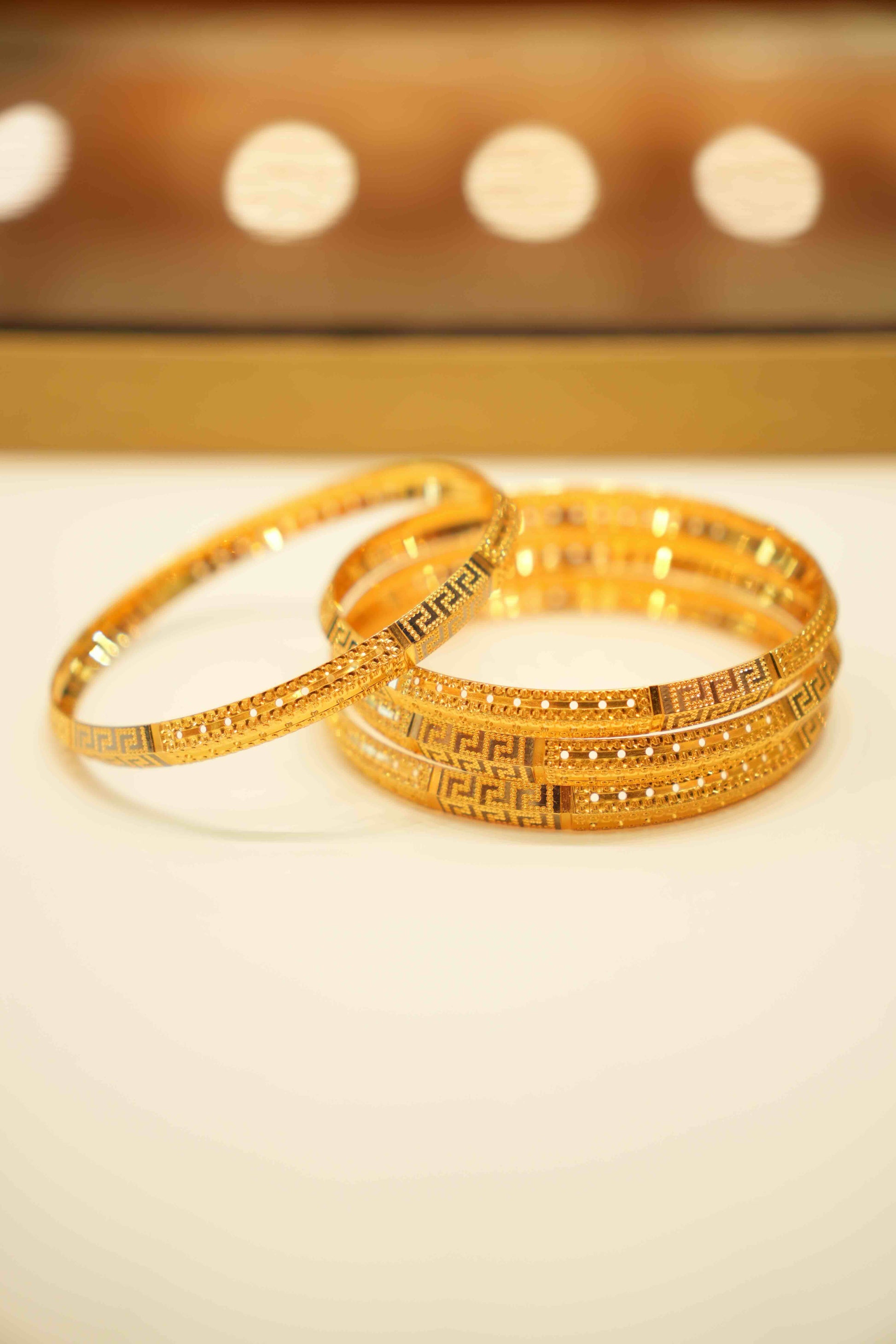 22k Gold Ladies Bangles