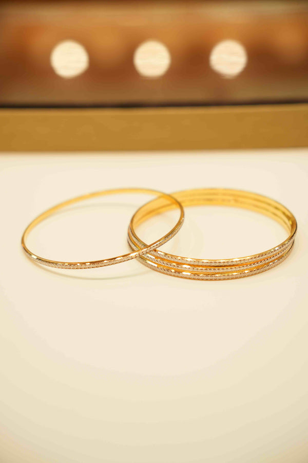 22k Gold Ladies Bangles