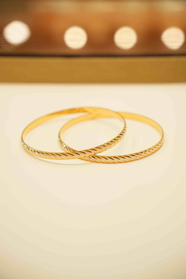 22k Gold Ladies Bangles