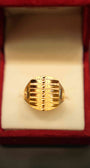 22K Gold Designer Men's Ring