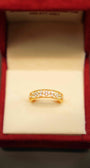 22K Gold Designer Ladies Ring