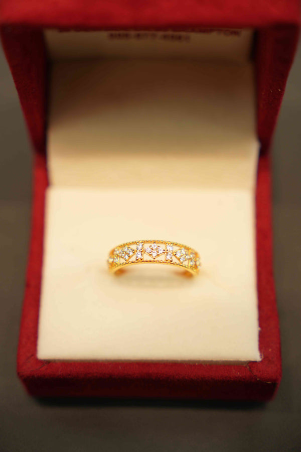 22K Gold Designer Ladies Ring