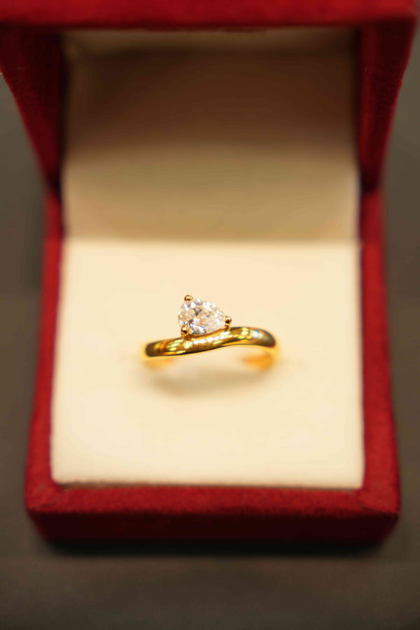 22K Gold Designer Ladies Ring