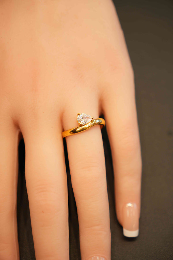 22K Gold Designer Ladies Ring