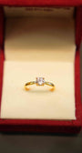 22K Gold Designer Ladies Ring