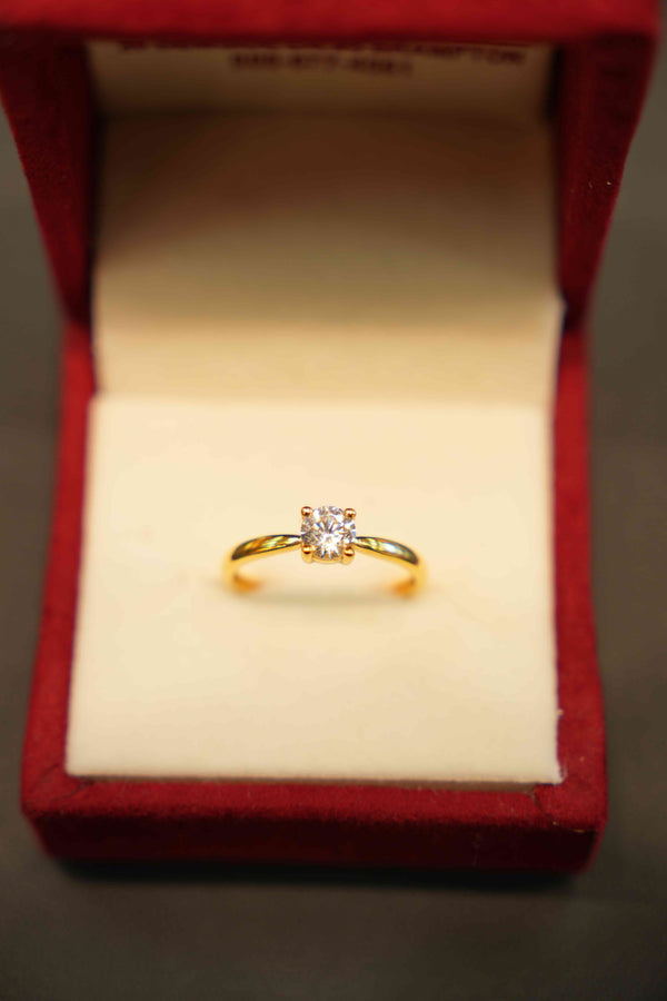 22K Gold Designer Ladies Ring