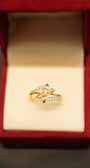 22K Gold Designer Ladies Ring