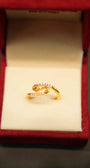 22K Gold Designer Ladies Ring