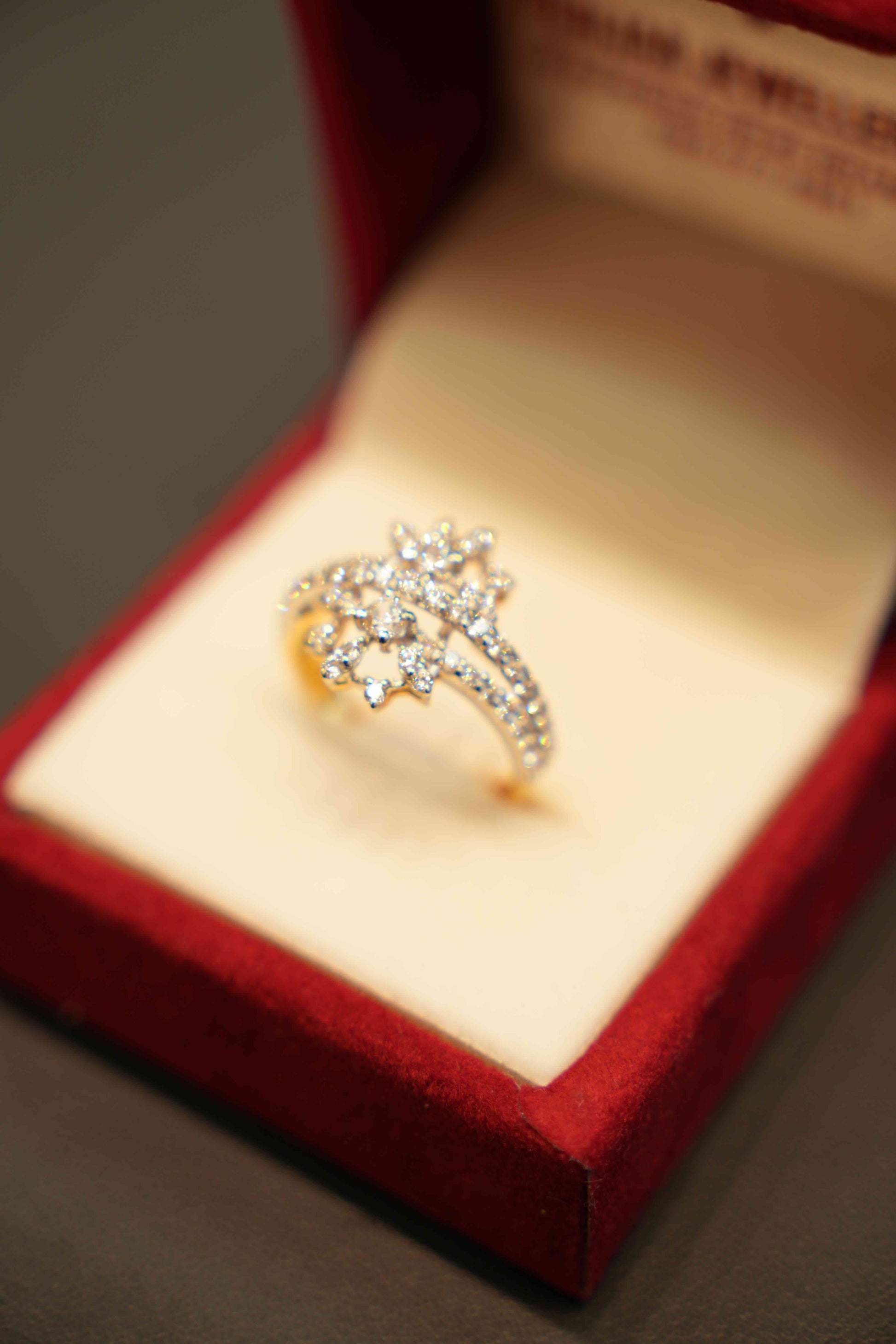 22K Gold Designer Ladies Ring
