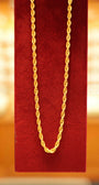 22K Gold Designer Men's Chain (22 Inches)