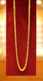 22K Gold Designer Men's Chain (20 Inches)