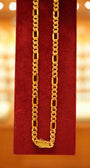 22K Gold Designer Men's Chain (20 Inches)